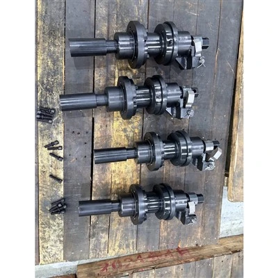 Conjunto de ajuste de espacio entre rodillos para laminador
